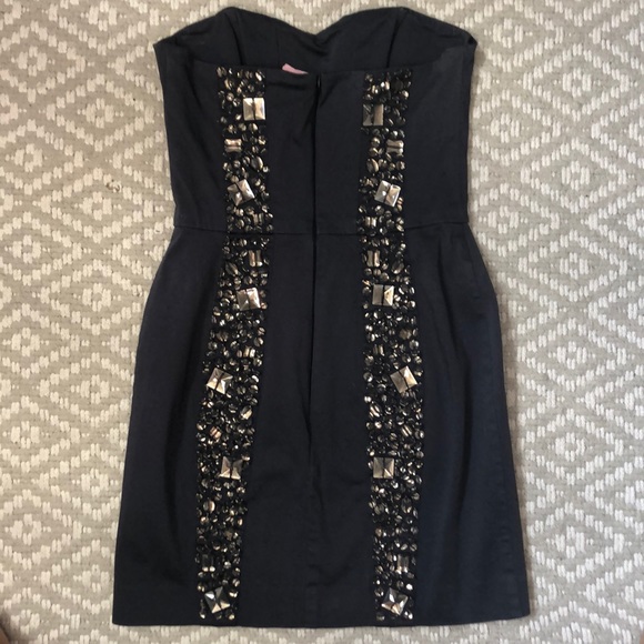 Stunning beaded French Connection dress - Picture 4 of 8